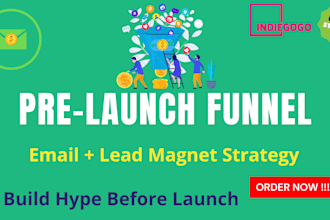 create and manage your crowdfunding pre launch funnel