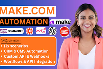 make come automation made com zapier n8n make come ai agent make com scenario