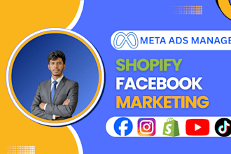 do shopify facebook marketing using meta ads manager and paid ads