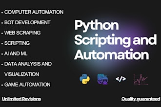 develop python application for you