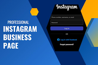 create instagram business page