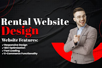 create rental booking website with elementor pro