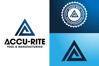 design a strong and professional manufacturing logo