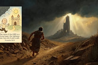 create bible themed illustrations for you