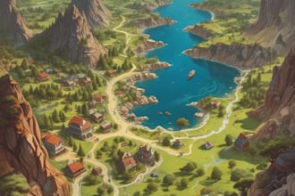 create your fantasy city map