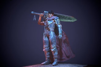 model and texture 3d characters for games