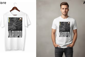make product mockups of your clothes on models