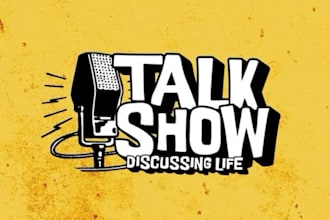 design a unique and professional podcast logo