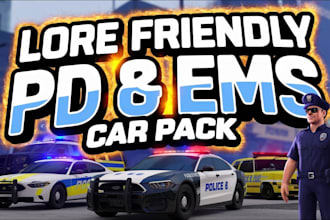 create custom fivem cars, police, ems liveries, and optimized car packs