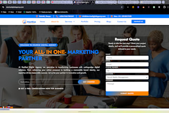 create a responsive and SEO friendly website design