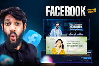 design engaging facebook covers and linkedin banners