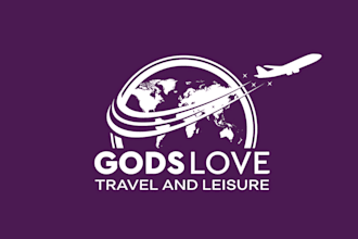 design a creative leisure and travel logo for your brand