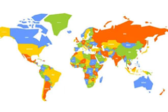 design fantasy hand drawn maps vector demo maps and country illustrations