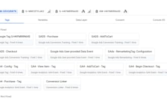 set up google ads conversion tracking with ga4, GTM