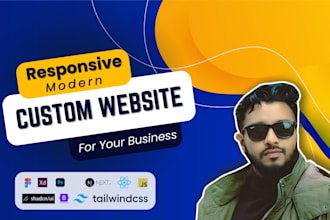 built custom website as your expert in react and nextjs