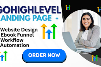 gohighlevel landing page design, go highlevel expert, go high level sales funnel