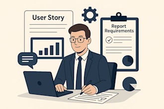 draft requirements, user stories, and acceptance criteria