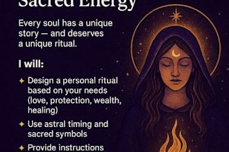 craft custom ritual woven from astral wisdom sacred energy