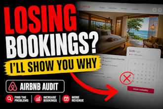 identify exactly what is costing you airbnb bookings, and fix it properly