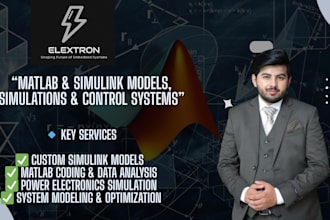 develop matlab simulink models, ltspice, multisim simulation and control systems