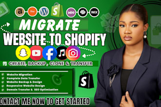 migrate wordpress to shopify, woocommerce to shopify, shopify migration