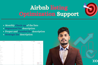 optimize your airbnb lists or maintain regularly