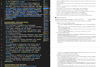 typeset your latex overleaf CV, paper, or beamer slides