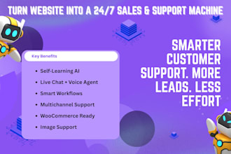 build a self learning wordpress chatbot trained on your website