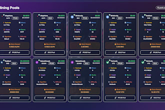 build you a mining pool