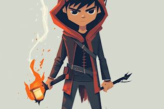 make 2d game characters and game assets
