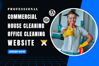 cleaning service, cleaning website, house cleaning, office cleaning on wordpress