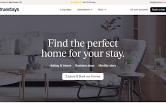 create airbnb clone vacation rental website hotel booking direct booking website