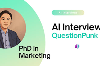 teach you how to create an ai interviewer survey