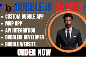 do bubble io saas mvp app bubble developer ai template stripe bugfix crm