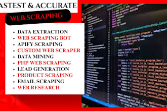 do web scraping, apify, bright data, scrapy, zenrow,data mining, data extraction