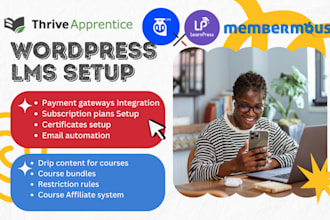 setup lms tutor learnpress thrive apprentice membermouse memberpress accessally