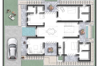 design 2d 3d house floor plan redesign autocad drawing roof stamp matter port