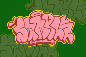 create a graffiti throwie design