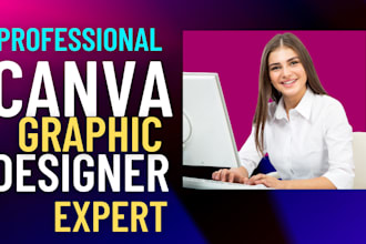 do create graphic design with canva