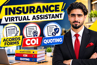 complete acord forms, coi, and certificates of insurance as an insurance agent