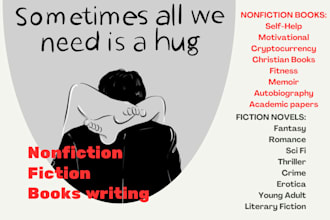 write, edit or rewrite your nonfiction book and scifi story