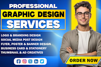 create professional graphic design, branding, and social media posts