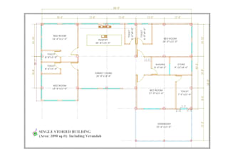 draft detailed 2d floor plans for residential and commercial spaces