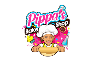 create creative and good looking bake shop logo design