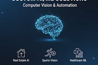 custom ai and ml solutions for real estate, healthcare, sports and ecommerce