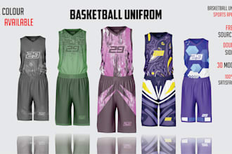 do create best basketball uniforms with fast delivery