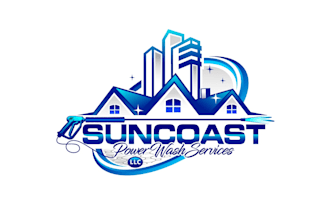 create graceful and fantastic pressure washing logo design