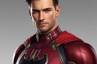 design you a character or superhero