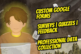 create professional google forms for you