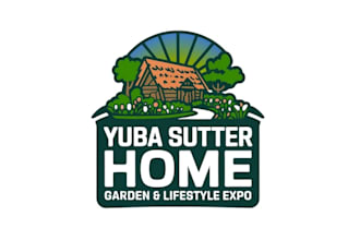 design a beautiful home garden landscaping logo